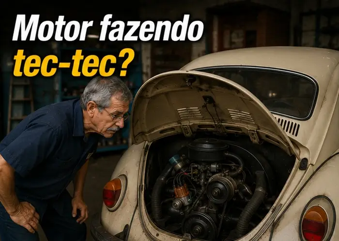 Motor antigo faz tec-tec quando liga frio