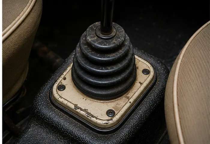 base da alavanca de câmbio de Fusca